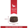 BEMO Cold Pressed jautiena Angus Mono - sausa šunų dieta - 3kg