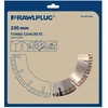 Rawlplug 115x22,23 mm turbo betono itin tvirtas deimantinis diskas RT-DDT-115 1 vnt.