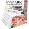 PurePro iniai žymekliai 36 spalvos Portretas - Rawmark