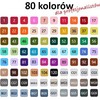"PurePro" io žymekliai 80 spalvų + dėklas - Rawmark