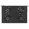 Pulsar RAWP-1 4 ventiliatorių skydelis RACK 19 spintelėms