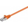 RB-LAN CAT 5e jungties kabelis, F/UTP, oranžinis – laido ilgis 2 m