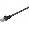 Wentronic RB-LAN CAT 5e Kabelis łączący, U/UTP, juoda - Długość kabla 20 m (RB68648)