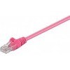 Goobay RB-LAN CAT 5e jungties kabelis, U/UTP, violetinis – laido ilgis 1 m