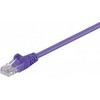 RB-LAN CAT 5e jungties kabelis, U/UTP, violetinis – laido ilgis 0,25 m
