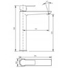 rea 84401 WEGA pastatomos praustuvės įranga, juoda matinė