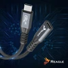 Reagle USB C prailgintuvas 5 m 3.2 kabelis 240 W 20 Gbps 4K 144 Hz USB adapteris THUNDERBOLT