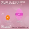 Set Real Techniques: Miracle Makeup Sponge Rožinė + Miracle Makeup Sponge Oranžinis