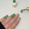 Realac Clavier Nailsology hibridinis nagų lakas su blizgučiais 128 Žalias Twilight 8ml