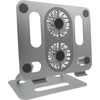 Carruzzo RealPower 495562 nešiojamojo kompiuterio stovas Nerūdijančiojo plieno 43,2 cm (17″)