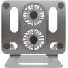 Carruzzo RealPower 495562 nešiojamojo kompiuterio stovas Nerūdijančiojo plieno 43,2 cm (17″)