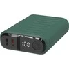 Nešiojamoji baterija RealPower PB-10000C PD+ 3x Type-C, tamsiai žalia