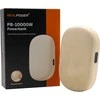 RealPower Powerbank PB-10000W,10000 mAh,beige,Wärmefunktion