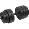 Hantle Bituminiai reguliuojamo svorio hanteliai 1x20kg REBEL ACTIVE
