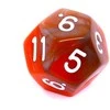 REBEL RPG kauliukų rinkinys - dviejų spalvų - Oranžinis ir pilkas