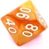 REBEL RPG kauliukų rinkinys – Perlas – Tamsiai Geltona