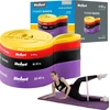 Latekso mankštos juostų rinkinys - Power Band PLs-2, 4-45 kg, 4 juostos, REBEL ACTIVE