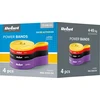 Latekso mankštos juostų rinkinys - Power Band PLs-2, 4-45 kg, 4 juostos, REBEL ACTIVE