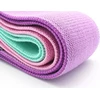 Medžiaginių mankštos juostų rinkinys - Mini Band M, 27-55 kg, 3 medžiaginės juostos, REBEL ACTIVE