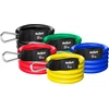 Atsparumo juostų rinkinys pratimams - Power Tube Set, 5-30 kg, 5 juostos, REBEL ACTIVE