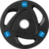 Gumuotų ketaus svarelių rinkinys 2x10kg, olimpinis atidarymas 51mm, REBEL ACTIVE