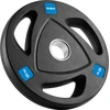 Gumuotų ketaus svarelių rinkinys 2x10kg, olimpinis atidarymas 51mm, REBEL ACTIVE