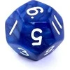 REBEL RPG kauliukų rinkinys - Pearl - Dark Mėlyna