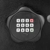 Sejf/ Elektroninis namų seifas su PIN kodu ir raktu – „Rebel RB-7001“ pinigų ir dokumentų seifas