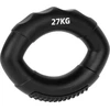 Silikoninė rankena rankų reabilitacijai, 0 - 27 kg, juoda, REBEL ACTIVE