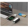 „rebeltec“ nešiojama baterija P20 LCDPD LAMP 20 000 mAh, integruota LED lemputė su žibintuvėlio funkcija