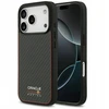 Red Bull Raudona Bull Dėklas Raudona Bull Kevlar Logo Matt MagSafe Apple iPhone 17 Pro juodos spalvos