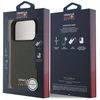 Red Bull Raudona Bull Dėklas Raudona Bull Kevlar Logo Matt MagSafe Apple iPhone 17 Pro juodos spalvos