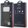 Red Bull Raudona Bull Original dėklas Raudonas BULL Kevlar Powerbar MagSafe skirtas Apple iPhone 17 Pro juodos spalvos