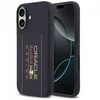 Red Bull Raudona Bull Raudona Bull Silicone Vertical Logo MagSafe dėklas skirtas Apple iPhone 17 mėlynos spalvos