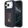 Dėklas Red Bull Raudona Bull Raudona Bull Silicone Vertical Logo MagSafe dėkals skirtas Apple iPhone 17 Pro Navy