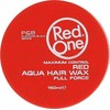 Red One Raudona One Aqua Hair Gel Wax Full Force plaukų vaškas Raudona 150ml