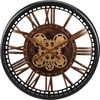 Redcliffs Excellent Houseware SUKIMAS SIENINIS LAIKRODIS, MECHANIZMAS, 50cm, RUDAS
