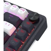 Klaviatūra žaidimams Redragon Ucal Magnetic Redragon UltraMag su laidu magnetyczna su pašvietimu balta ir-juoda