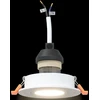Pakabinamas šviestuvas Prožektorius 12 vnt. Balta 9 x 9 x 2 cm Aliuminis