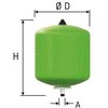 Reflex išsiplėtimo indas buitiniam vandeniui DD 18L (7308300)