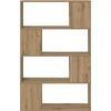 TV staliukas TV spintelių komplektas Ruda 80 x 24 x 125 cm Apdirbta mediena