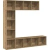 knygų spintelės 3 vnt Artisan Oak Engineered Wood