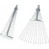 Vėduoklinis grėblys BIG, 15 dantų, 130 cm, 20-39 cm, reguliuojamas 1 vnt.