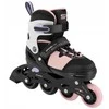 Riedučiai Spokey Trixie 944680, juodi/rožiniai, 39-42
