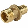 Rehau Adapteris mova RX - 25x3/4 išorinis sriegis RAUTITAN - bronza (DWZ)