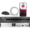 Rejestrator HiLook Rejestrator IP HiLook by Hikvision NVR-104MH-C/4P(STD)(D) / NVR-4CH-5MP/4P 4 kanałowy sieciowy su POE