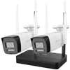 HiLook IKS-2044BH Easylink Wi-Fi 6 Bezvadu Video Komplekts 4MP 2x Bullet Kamera + WiFi NVS