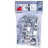 Black Blum LANKST IŠOR CLIP SOFT CLOSE D35 110 2VNT