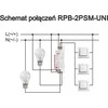 Relpol Nuosekli bistabili relė su atmintimi 2P 16A 12...240 V AC/DC RPB-2PSM-UNI 864392