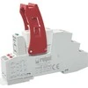 Relpol Įstumiama sąsajos relė 2P 230VAC 8A AgNi PI84-230AC-M93G-PS-2012 864835